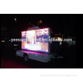 YES-T5 Outdoor Mobile TV Trailer With Flexible and Trailer Chassis and lifting/rotating system